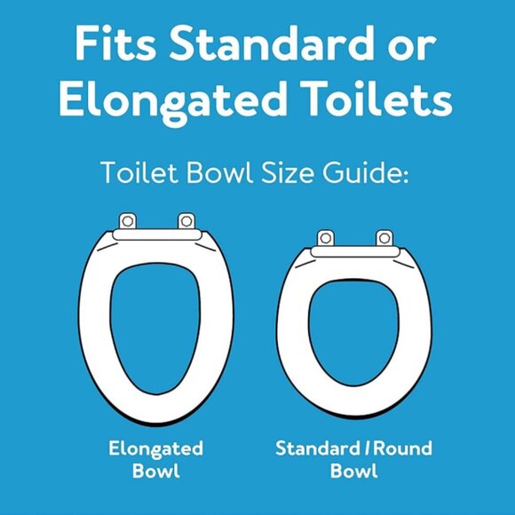 Carex Economy Raised Toilet Seat, 5.5'' White, 300 lb Capacity - 1 Count - Picture 3 of 9